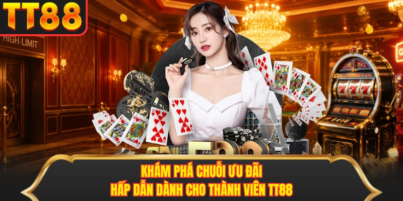 Khám phá chuỗi ưu đãi hấp dẫn dành cho thành viên TT88
